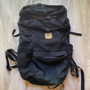 fjallraven high coast black backpack